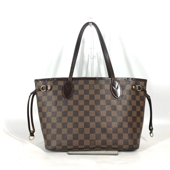 LOUIS VUITTON N41359 Damier Never full PM Tote Bag Shoulder Bag - Picture 1 of 16